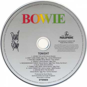 CD David Bowie: Tonight