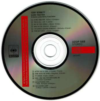 CD Tony Bennett: Alone Together