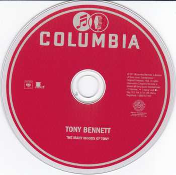 CD Tony Bennett: The Many Moods Of Tony