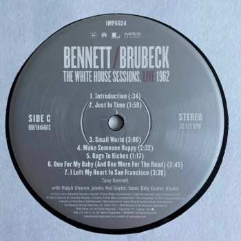2LP Tony Bennett: The White House Sessions, Live 1962