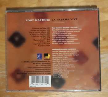 CD Tony Martinez: La Habana Vive