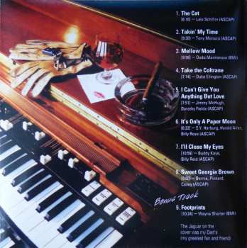 CD Tony Monaco Trio: Intimately Live At The 501