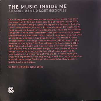 2CD Tony Monson: The Music Inside Me (30 Soul Gems And Lost Grooves)