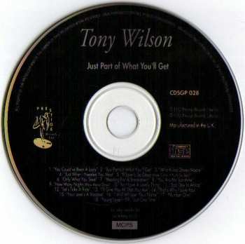 CD Tony Wilson: Just Part Of What You'll Get