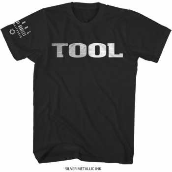 Merch Tool: Tričko Metallic Silver Logo Tool 