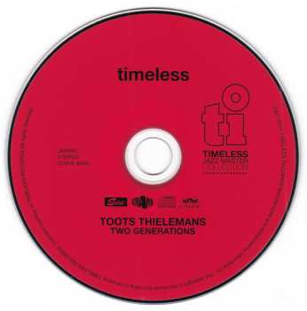 CD Toots Thielemans: Two Generations LTD