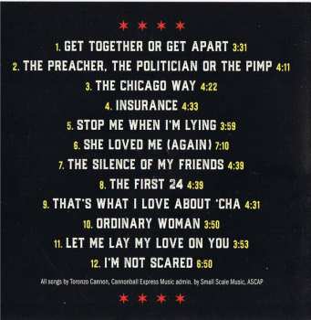 CD Toronzo Cannon And The Chicago Way: The Preacher, The Politician Or The Pimp 