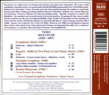 CD The New Zealand Symphony Orchestra: Symphonic Mood. Bugaku. Mandala Symphony. Rumba Rhapsody.