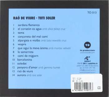 CD Toti Soler: Raó De Viure