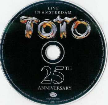 CD Toto: 25th Anniversary - Live In Amsterdam