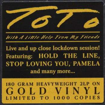 2LP Toto: With A Little Help From My Friends CLR | LTD