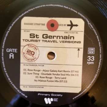 2LP St Germain: Tourist Travel Versions