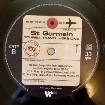 2LP St Germain: Tourist Travel Versions
