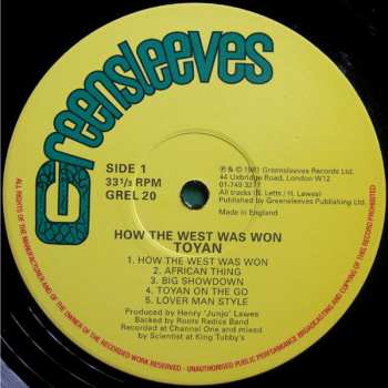 LP Toyan: How The West Was Won