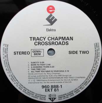 LP Tracy Chapman: Crossroads