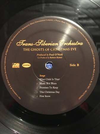 LP Trans-Siberian Orchestra: The Ghosts of Christmas Eve