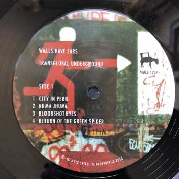 LP Transglobal Underground: Walls Have Ears LTD