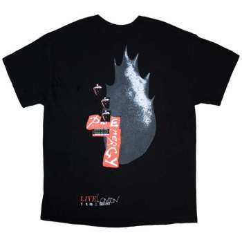 Merch Travis Scott: Travis Scott Unisex T-shirt: Summer Run 2023 London (black) (back Print & Ex-tour) (small) S