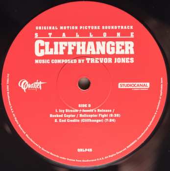 2LP Trevor Jones: Cliffhanger (Original Motion Picture Soundtrack) LTD
