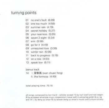 CD Triosence: Turning Points