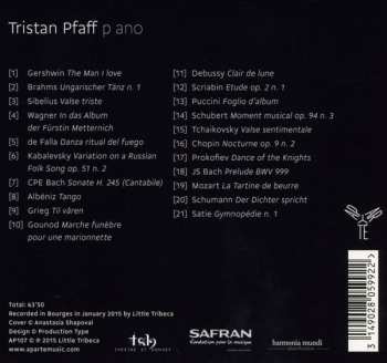 CD Tristan Pfaff: Piano Encores