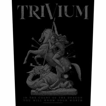Merch Trivium: Nášivka na chrbát In The Court Of The Dragon