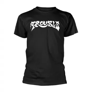 Tričko Logo Trouble 2 (black)