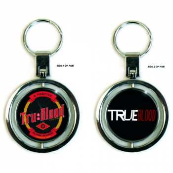 Merch True Blood: Kľúčenka Bottle Label 