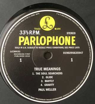 2LP Paul Weller: True Meanings