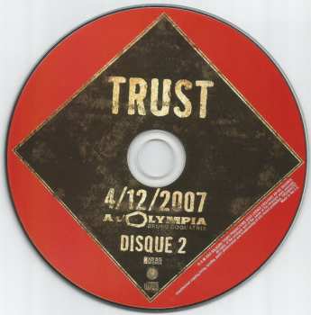 2CD/2DVD Trust: À L'Olympia (4/12/2007) ‎/ Rockpalast (5 Juin 1982)