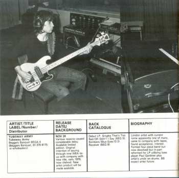 CD Tubeway Army: Tubeway Army