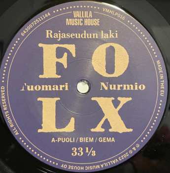 LP Tuomari Nurmio: Rajaseudun Laki
