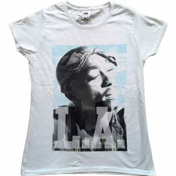 Merch Tupac: Dámske Tričko La Skyline 