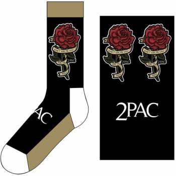 Merch Tupac: Členkové ponožky Rose