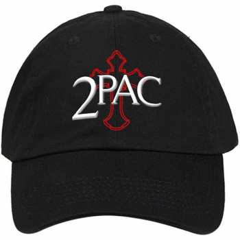 Merch Tupac: Šiltovka Cross Logo Tupac