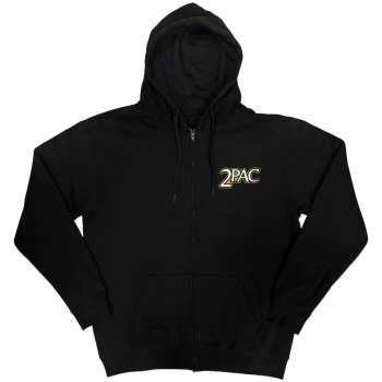 Merch Tupac: Mikina so zipsom Crown Seal