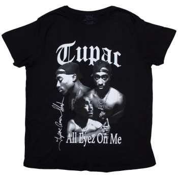 Merch Tupac: Tupac Unisex T-shirt: All Eyez B&w (small) S