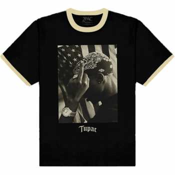 Merch Tupac: Tričko Flag Photo