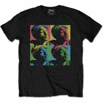 Merch Tupac: Tričko Pop Art 