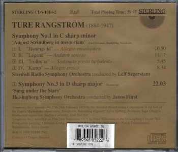 CD Sveriges Radios Symfoniorkester: Symphony No.1 In C Sharp Minor, 'August Strindberg In Memoriam'; Symphony No.3 In D Sharp Major, 'Song Under The Stars'