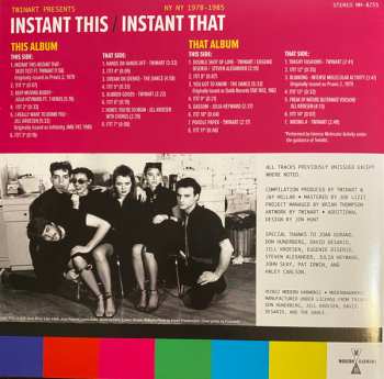 2LP Various: Twinart Presents: Instant This / Instant That CLR