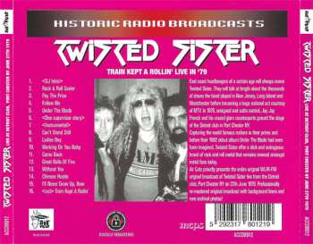 CD Twisted Sister: Train Kept A Rollin' Live In '79