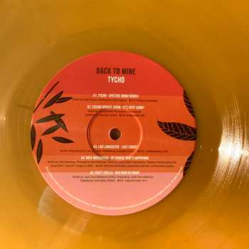 2LP Tycho: Back To Mine CLR