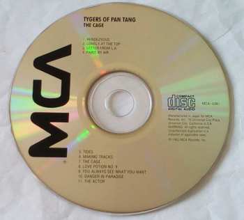 CD Tygers Of Pan Tang: The Cage