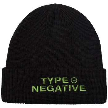 Merch Type O Negative: Čapica Text Logo Type O Negative