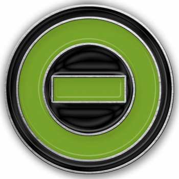 Merch Type O Negative: Odznak Negative Symbol