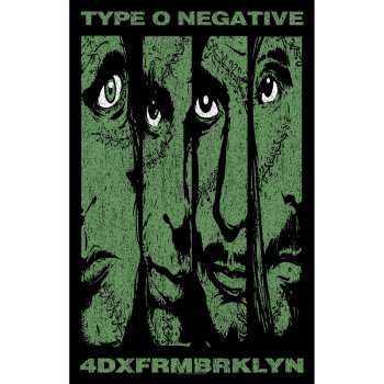 Merch Type O Negative: Textilný plagát 4dxfrmbrklyn