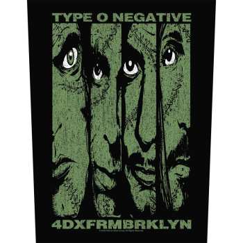 Merch Type O Negative: Nášivka na chrbát 4dxfrmbrklyn