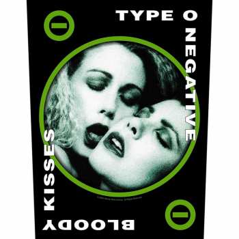 Merch Type O Negative: Nášivka na chrbát Bloody Kisses