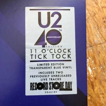 LP U2: 11 O'Clock Tick Tock LTD | CLR